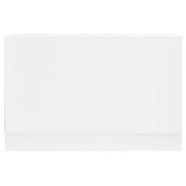 BSUK Arc 800mm Bath End Panel - White