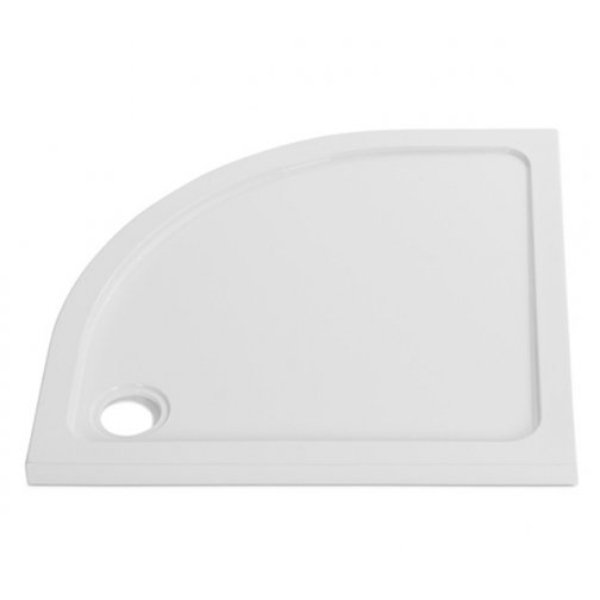 BSUK K-Vit Quadrant White Low Profile Shower Tray - 1000mm x 1000mm