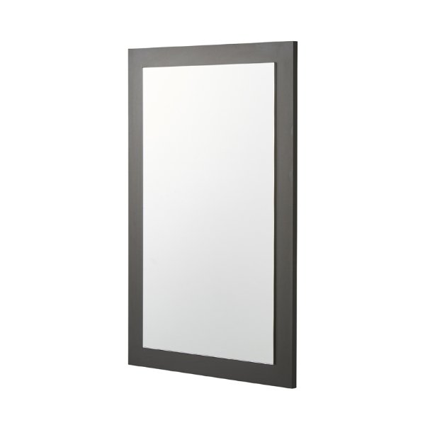 Bsuk Kore 500mm Wall Hung Mirror - Matt Dark Grey