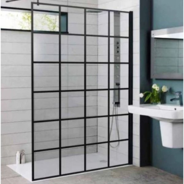BSUK Kritt 8mm Wet Room Screen - 800mm