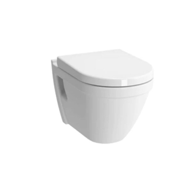 BSUK Style Wall Hung Toilet and Soft Close Seat - White