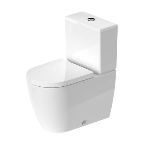Duravit Me-By-Starck Close Coupled Toilet With Cistern And Soft Close Seat - White