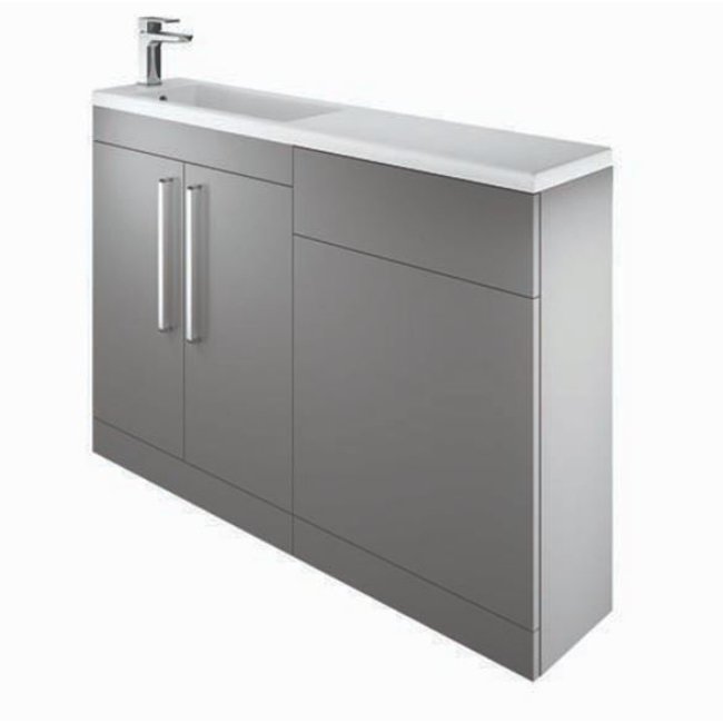 The White Space Scene I Shaped Combination Unit - 1100mm Wide - Image 2