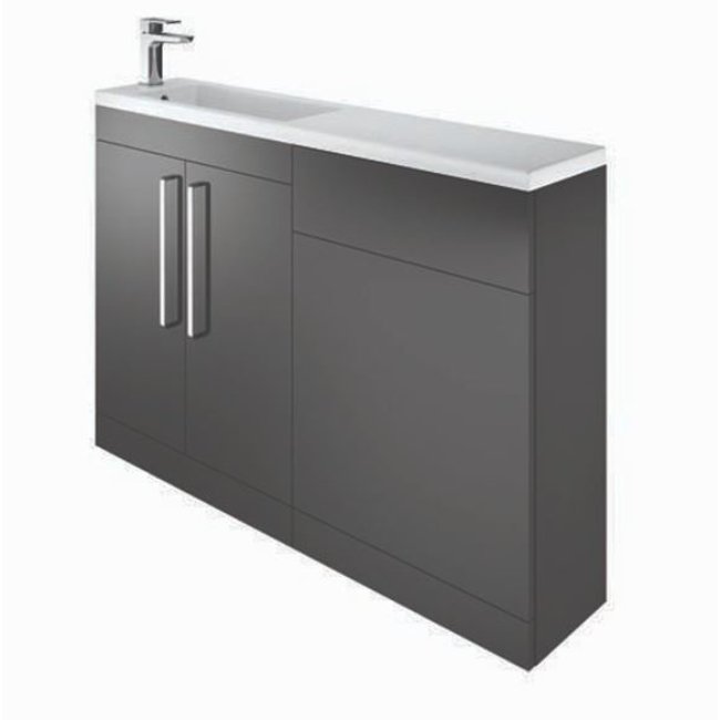 The White Space Scene I Shaped Combination Unit - 1100mm Wide - Image 3