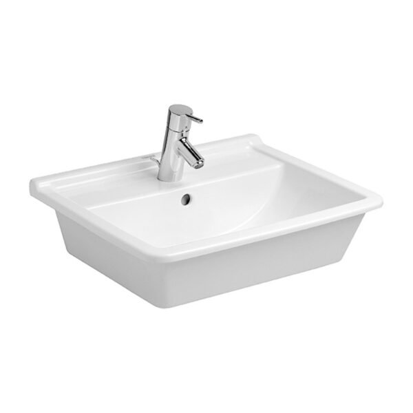 Duravit Starck 3 Countertop Basin - 1 TH - 560mm - White Alpin