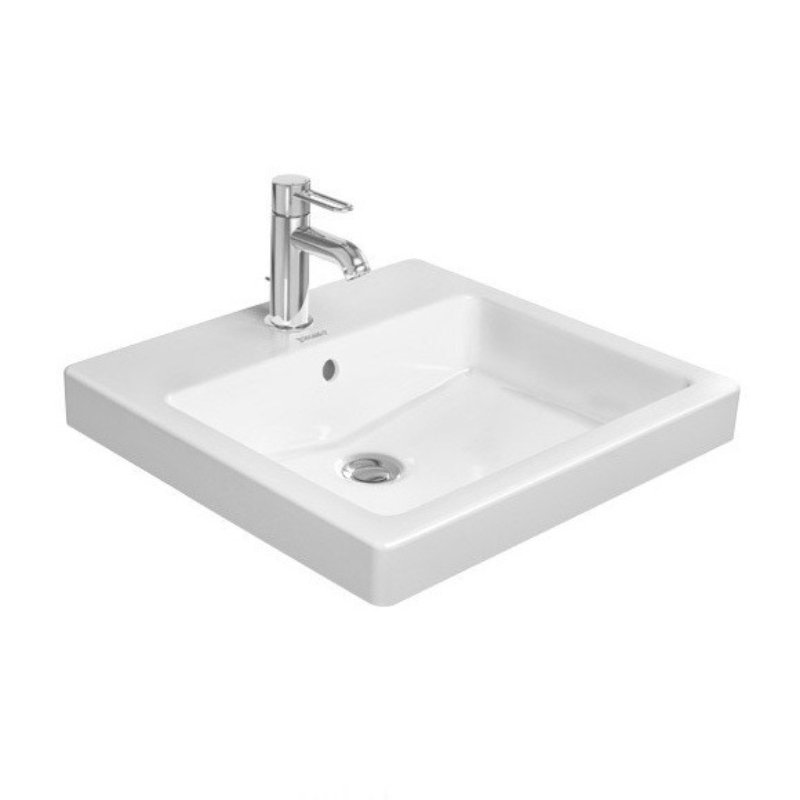 Duravit Vero Countertop Basin - 1 TH - 500mm - White Alpin