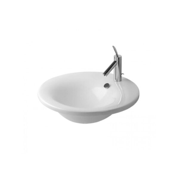 Duravit Starck 1 Basin - 1 TH - 580mm - White Alpin