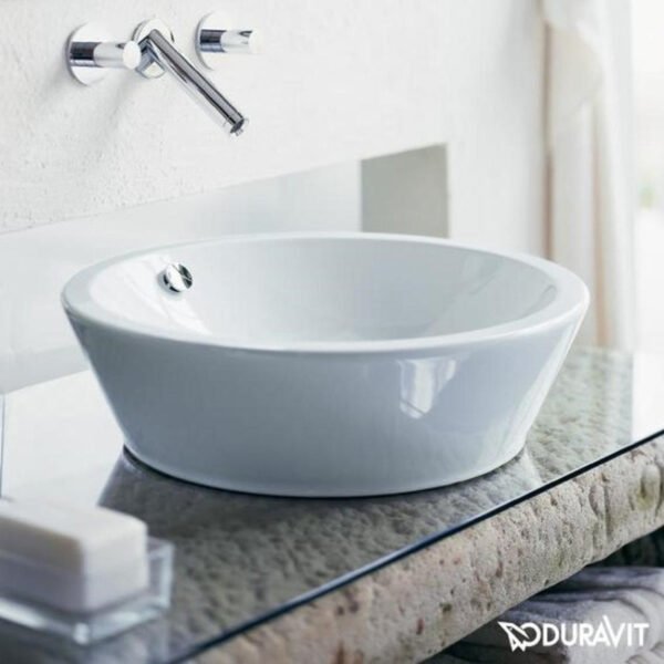Duravit Starck 1 Countertop Basin - No TH - 530mm - Image 4
