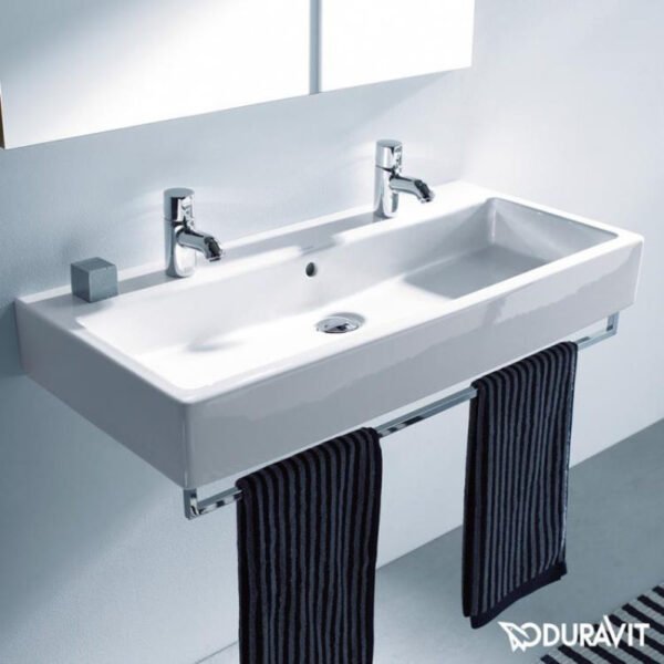 Duravit Vero Basin - 2 TH - 1000mm - Image 4