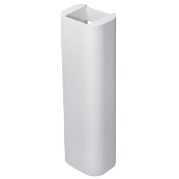 Duravit Happy D2 Basin - 1 TH - 600mm - Pedestal Options - Image 4