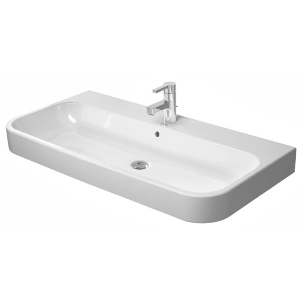 Duravit Happy D2 Basin - 1 TH - 1000mm - Washstand Option