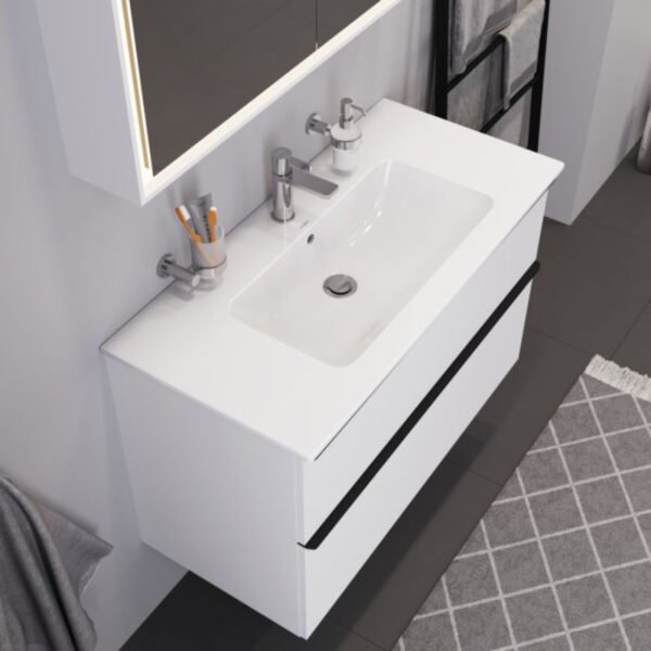 Duravit Me By Starck Basin - 1030mm - Pedestal Options - Image 4