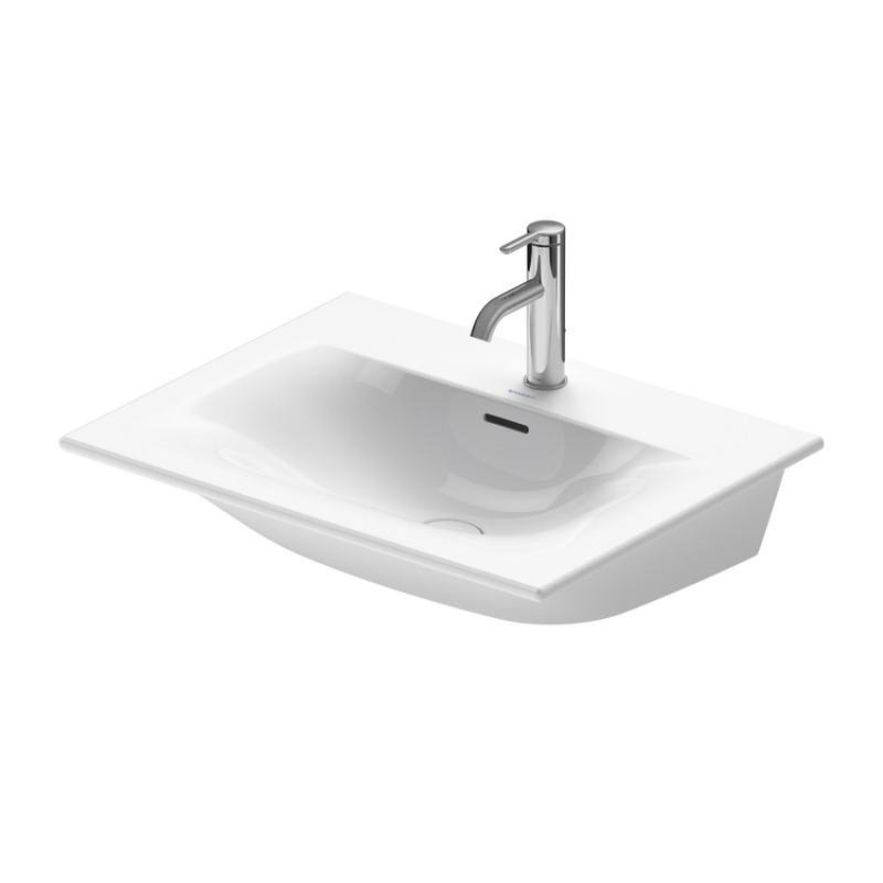 Duravit Viu Basin - 1 TH - 630mm - White Alpin