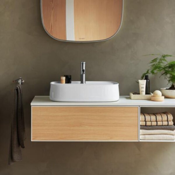 Duravit Zencha Ground Countertop Basin - 550mm - Image 4