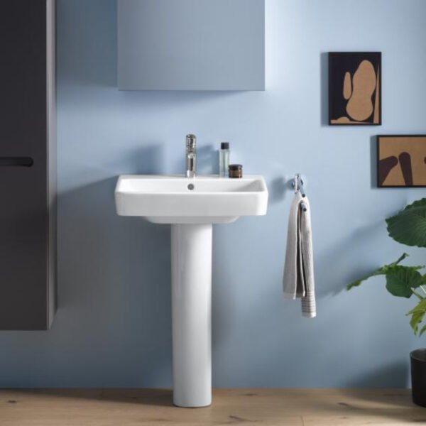 Duravit No.1 Basin - 1 TH - 1000mm - Pedestal Options - Image 3