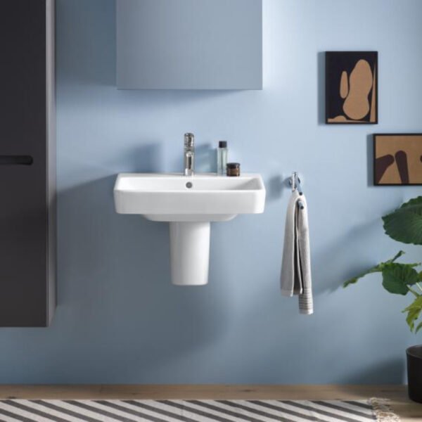 Duravit No.1 Basin - 1 TH - 1000mm - Pedestal Options - Image 2