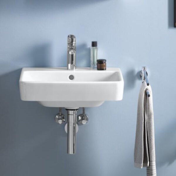 Duravit No.1 Basin - 1 TH - 550mm - Pedestal Options - Image 2