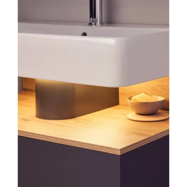 Duravit Qatego Basin With Overflow - 600mm - Image 5