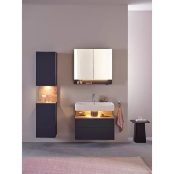 Duravit Qatego Basin With Overflow - 800mm - Image 3