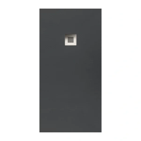 Sommer Essenza Slate Shower Tray - Graphite - Size Options