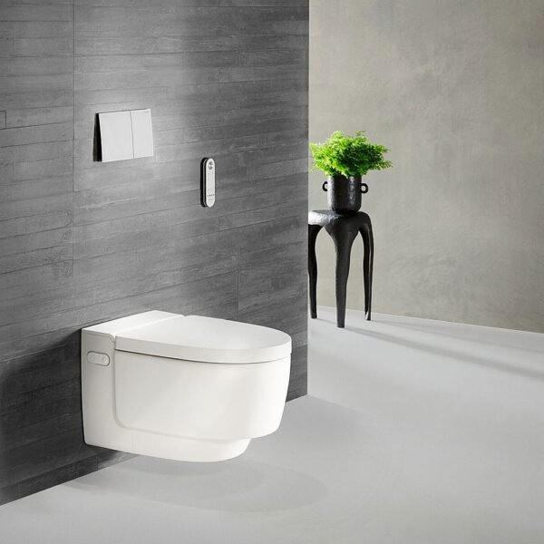 Geberit AquaClean Mera Classic Rimless Wall Hung Toilet And Seat