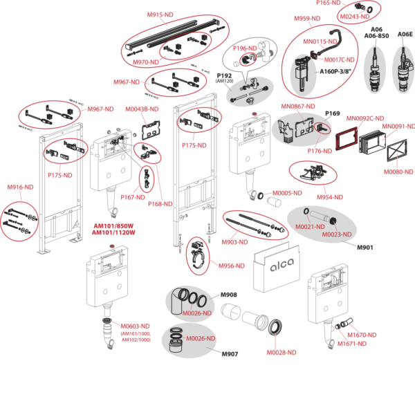 Bathroom Shop UK Wall Hung Toilet Frame & Cistern - Image 3