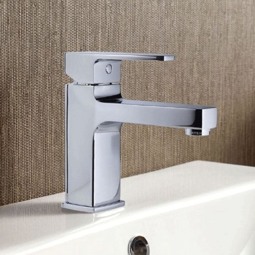 Vitra Q Line Mono Basin Mixer Tap - Chrome