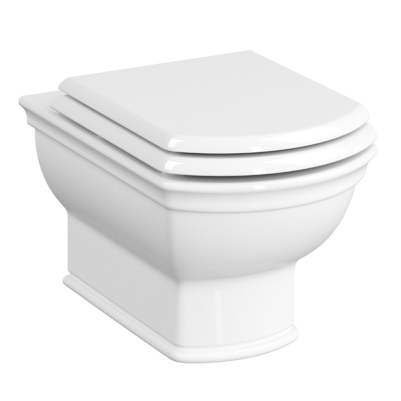 Vitra Valarte Back to Wall Toilet - White