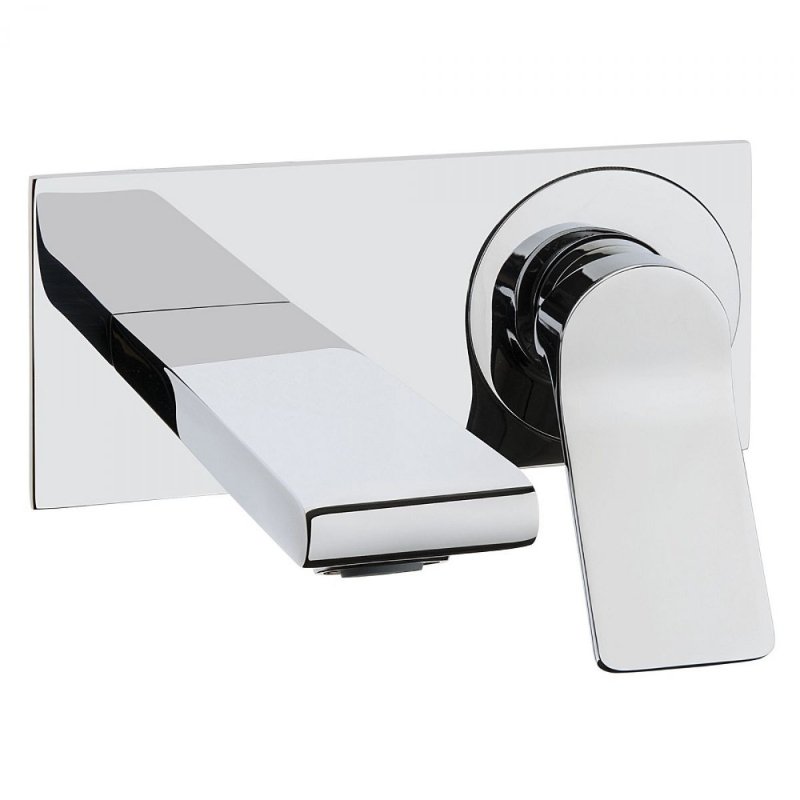 Vitra Memoria Wall Mounted Basin Mixer Tap - Chrome