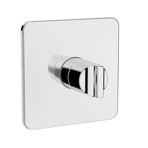 Vitra Suit 2 Outlet Thermostatic Concealed Bath Shower Valve With Diverter - Chrome