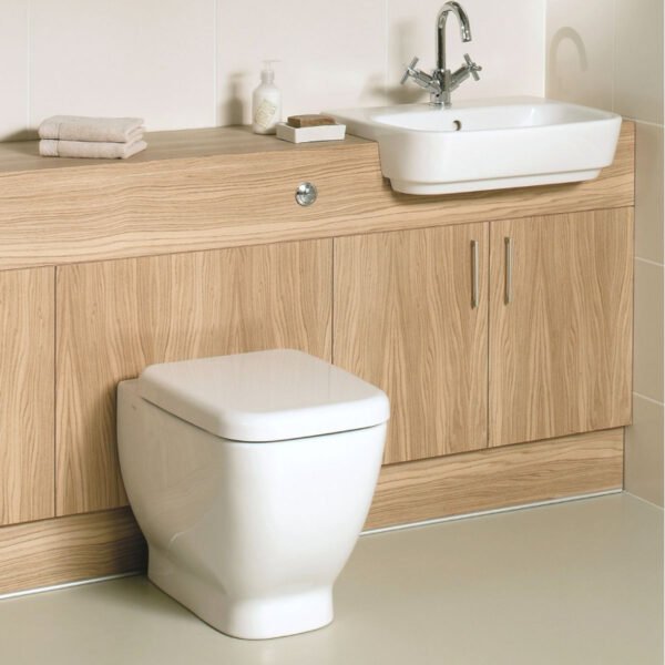 Vitra Shift Back To Wall Toilet - White - Image 3