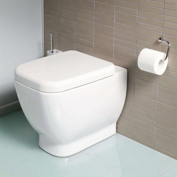 Vitra Shift Back To Wall Toilet - White - Image 4