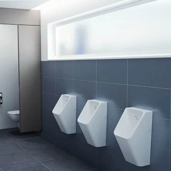 Vitra S20 Syphonic Urinal - 300mm Wide - White - Image 2
