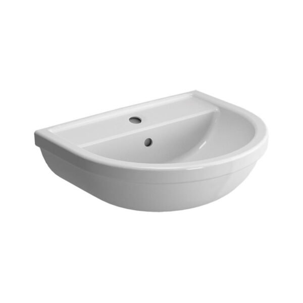 Vitra Milton Wall Hung Basin - 1 TH - White