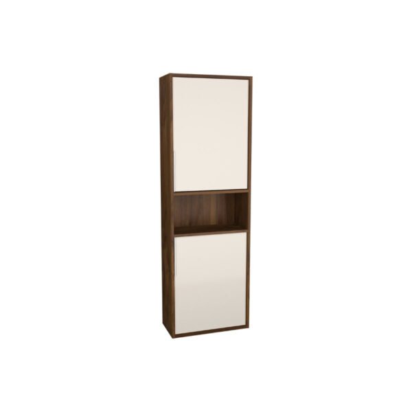 VitrA Integra Wall Hung Tall Storage Unit - 500mm Wide - Image 3