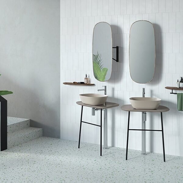 Vitra Plural Rotating Mirror - 375mm Wide - Image 5