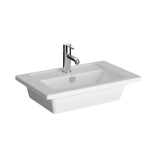 Vitra Root Flat 2 Door Wall Hung Vanity Unit With Integra Basin - Image 3
