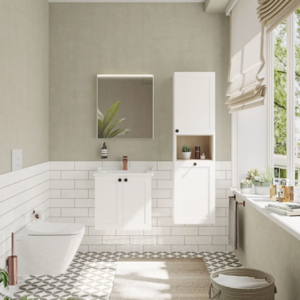 Vitra Root Classic 2 Door Wall Hung Vanity Unit With Basin - Image 2