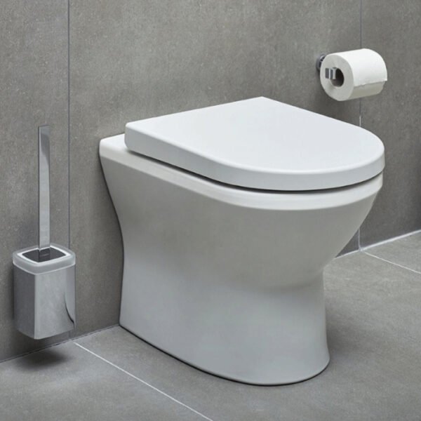 Vitra Integra Rimless Back to Wall Toilet - White