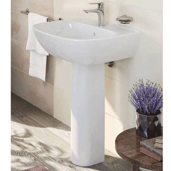Vitra Zentrum Wall Hung Basin - 1 TH - White
