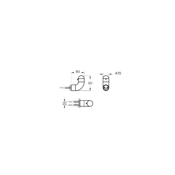 Vitra Liquid Towel Holder - Image 2