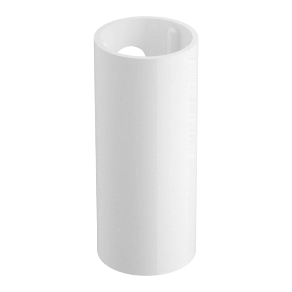 Vitra Liquid Wall Hung Basin With Overflow - 800mm Wide - White - Image 2
