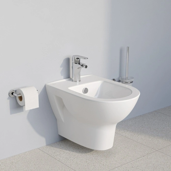 Vitra Zentrum Wall Hung Bidet - 360mm Wide - White