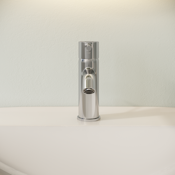 Vitra Minimax S Mono Basin Mixer Tap With Pop Up Waste - Chrome - Image 6
