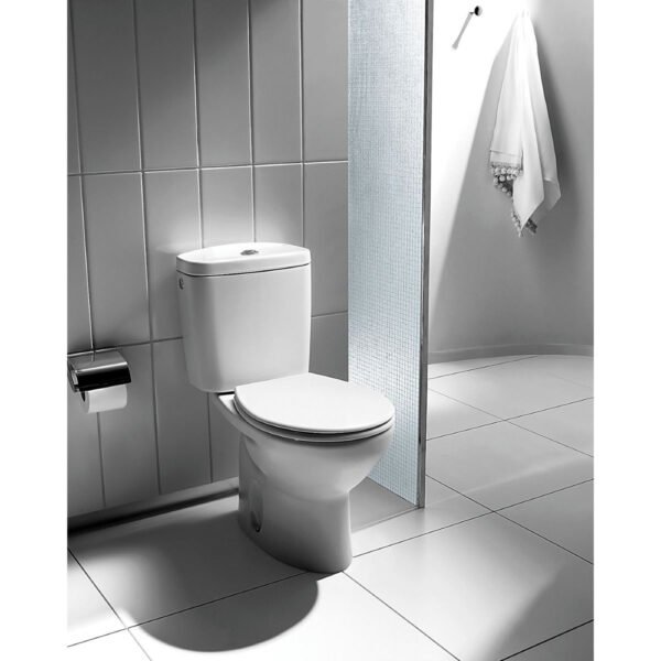 Roca Laura Close Coupled Toilet - White