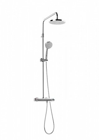 Roca Victoria Thermostatic Shower Column - Chrome