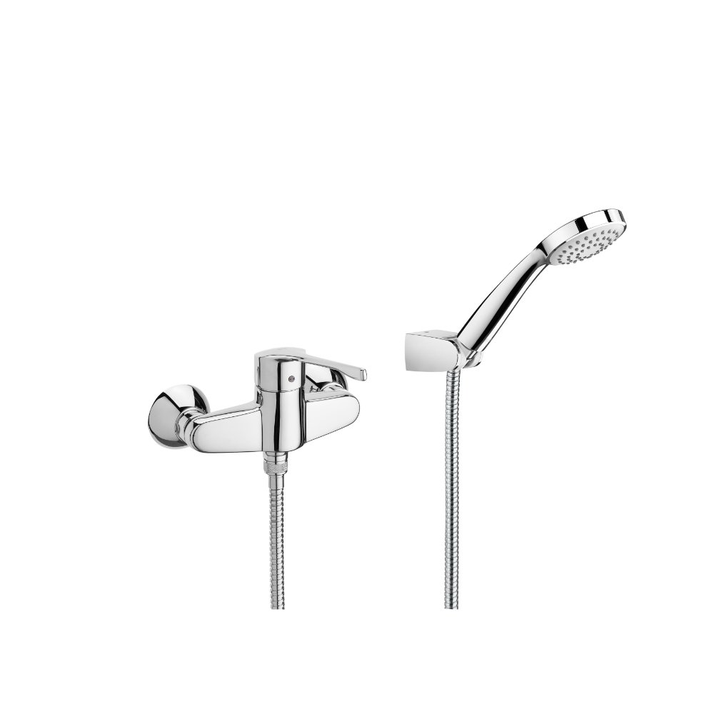 Roca Victoria Pro Wall Mounted Shower Mixer With Kit -Chrome
