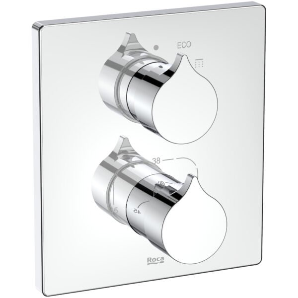 Roca Insignia 1 Outlets Thermostatic Bath Shower Valve