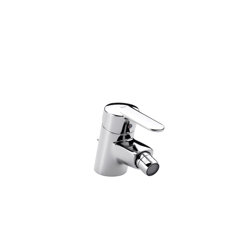 Roca Victoria Bidet Mixer Tap With Pop-up Waste - Chrome