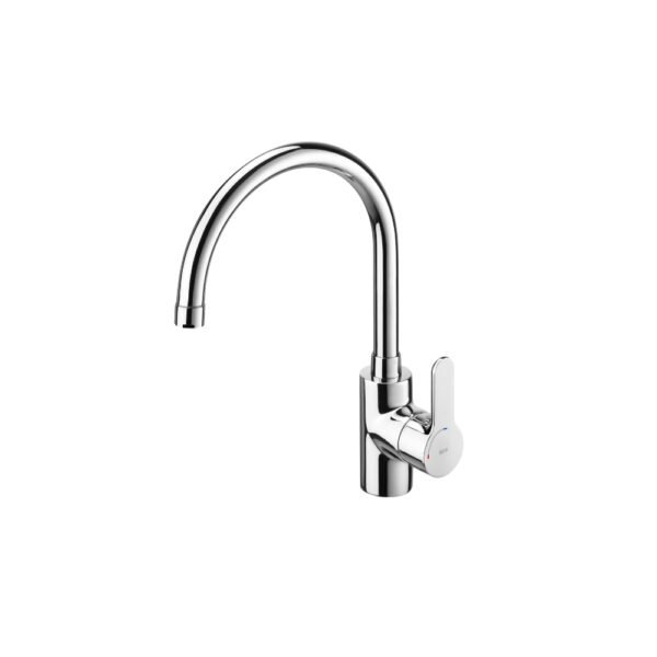 Roca L20 Kitchen Sink Mixer Tap With Swivel Spout - Chrome